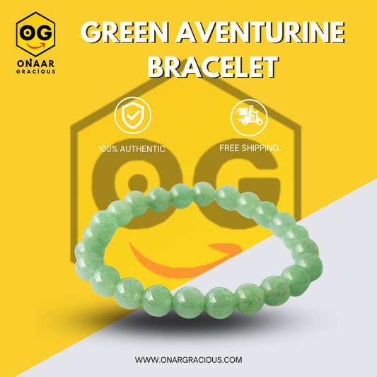 Green Aventurine Bracelet Onaar Gracious