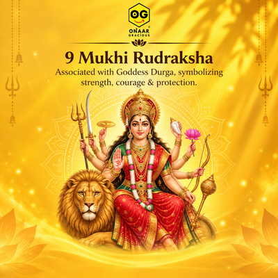 RUDRAKSHA 9 MUKHI Onar Gracious