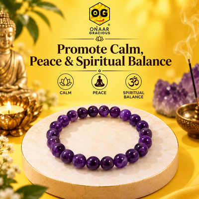 Amethyst Bracelet Onaar Gracious