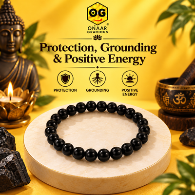 Black tourmaline Bracelet Onaar Gracious