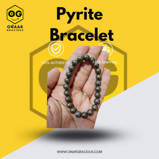 Pyrite Bracelet Onaar Gracious