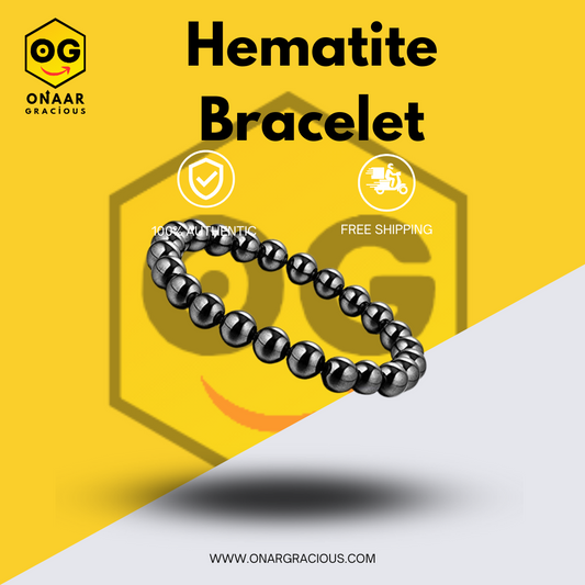 Hematite Bracelet Onaar Gracious