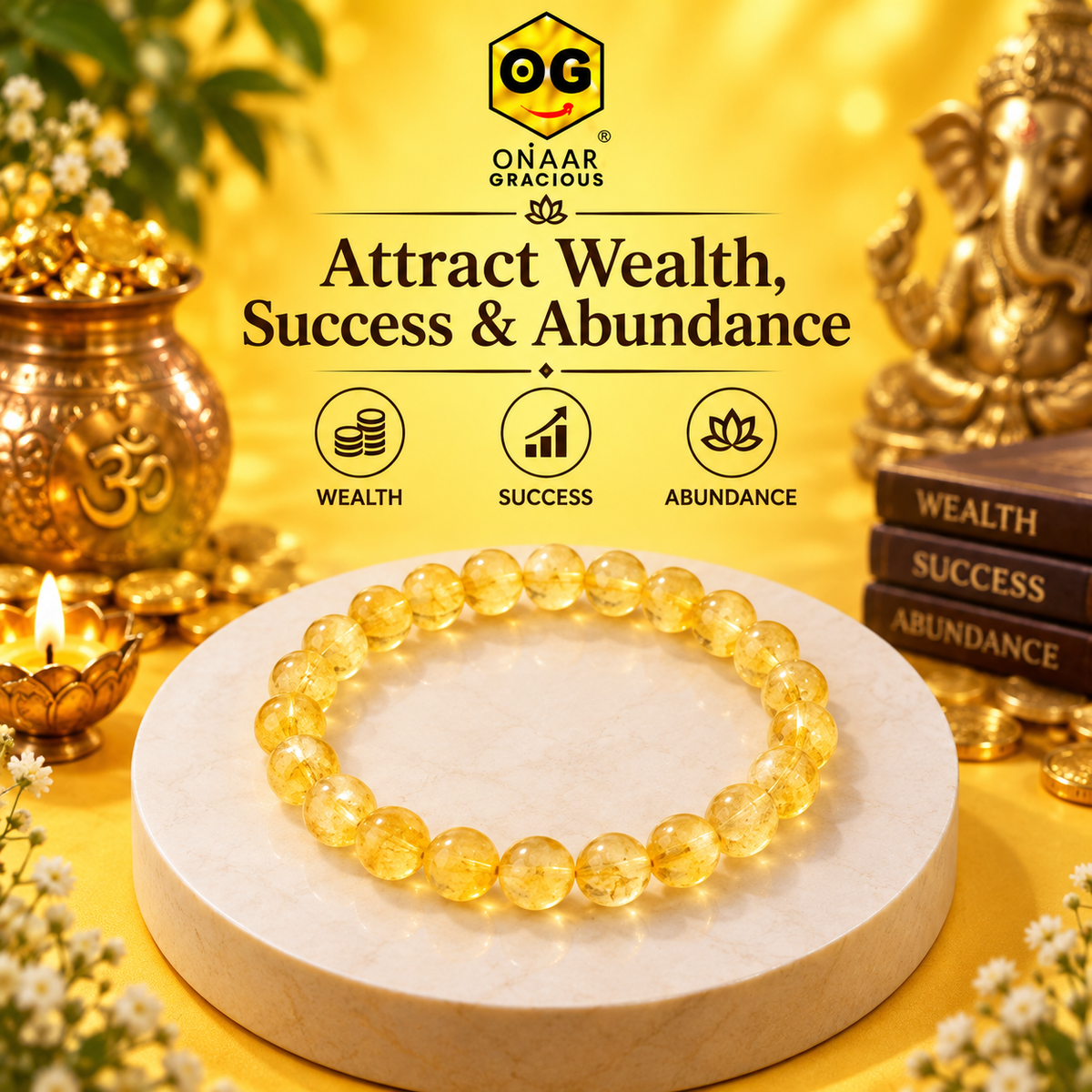 Citrine Bracelet Onaar Gracious