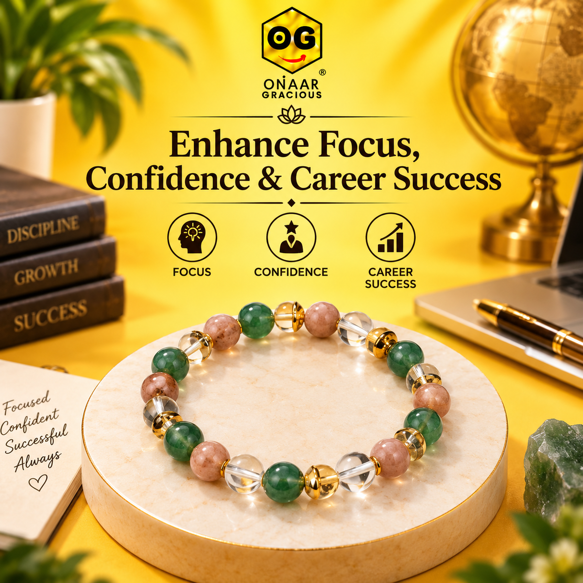 Customised & Energized bracelet for Government job Onaar Gracious