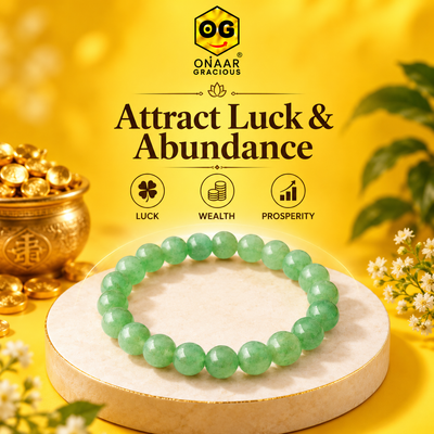 Green Aventurine Bracelet Onaar Gracious