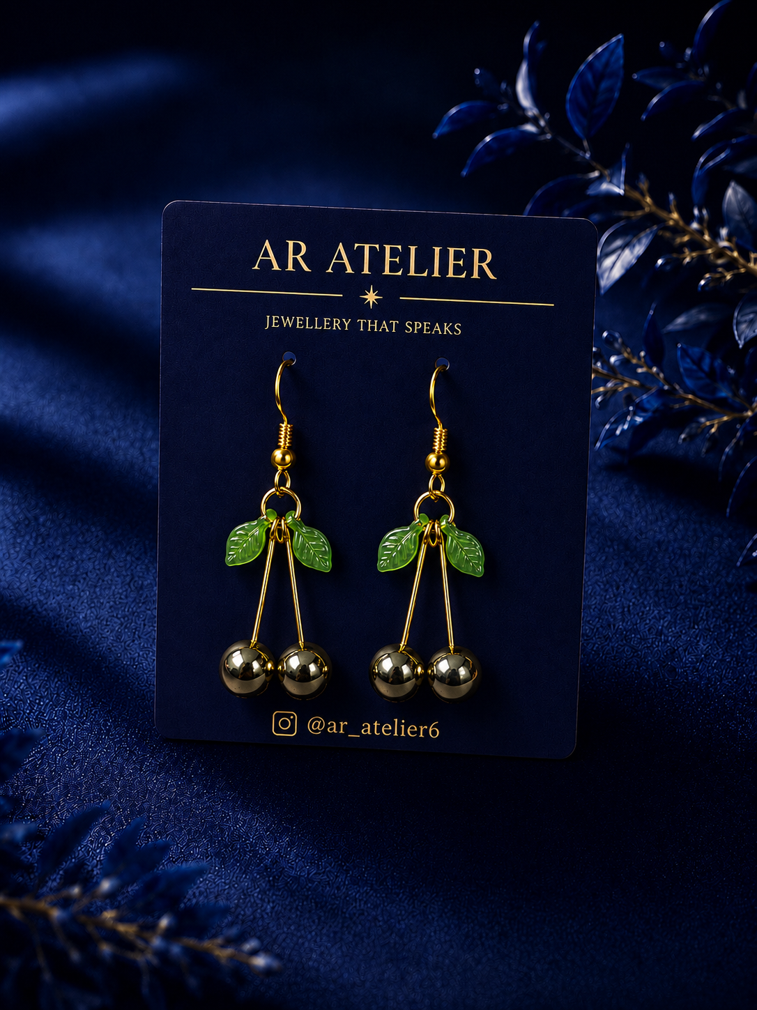 Golden Gravity Golden Hematite Earrings Onaar Gracious