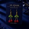 Autumn Bloom Carnelian Earrings Onaar Gracious