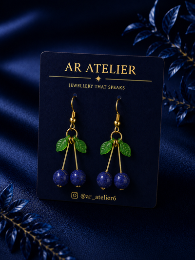 Wisdom Lapis Lazuli Earrings Onaar Gracious