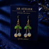 Aurora Drop Opal Earrings Onaar Gracious