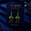 Midnight Shield Black Onyx Earrings Onaar Gracious