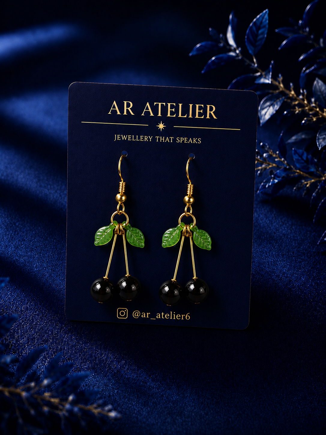 Midnight Shield Black Onyx Earrings Onaar Gracious