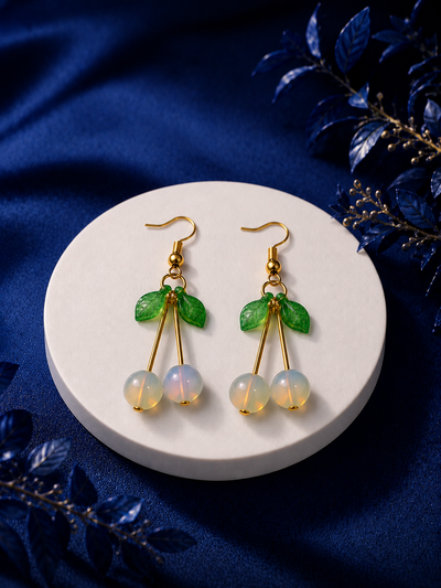 Aurora Drop Opal Earrings Onaar Gracious