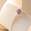 The Whisper of Serenity Amethyst Ring Onaar Gracious