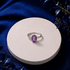 The Whisper of Serenity Amethyst Ring Onaar Gracious