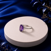 The Whisper of Serenity Amethyst Ring Onaar Gracious
