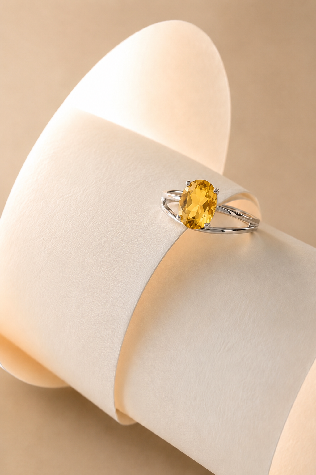 The Golden Manifestation Citrine Ring Onaar Gracious