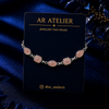 Cupid’s Heart Rose Quartz Bracelet Onaar Gracious