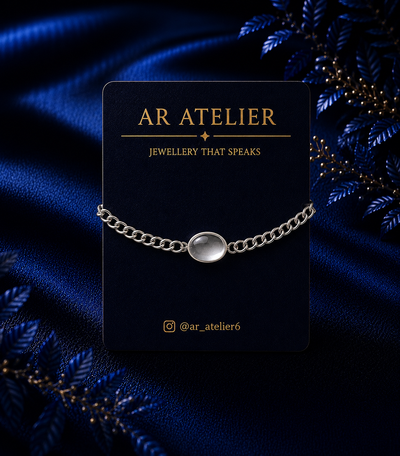 The Amplify Clear Quartz Bracelet Onaar Gracious