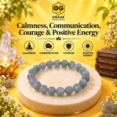 Aquamarine Bracelet Onaar Gracious
