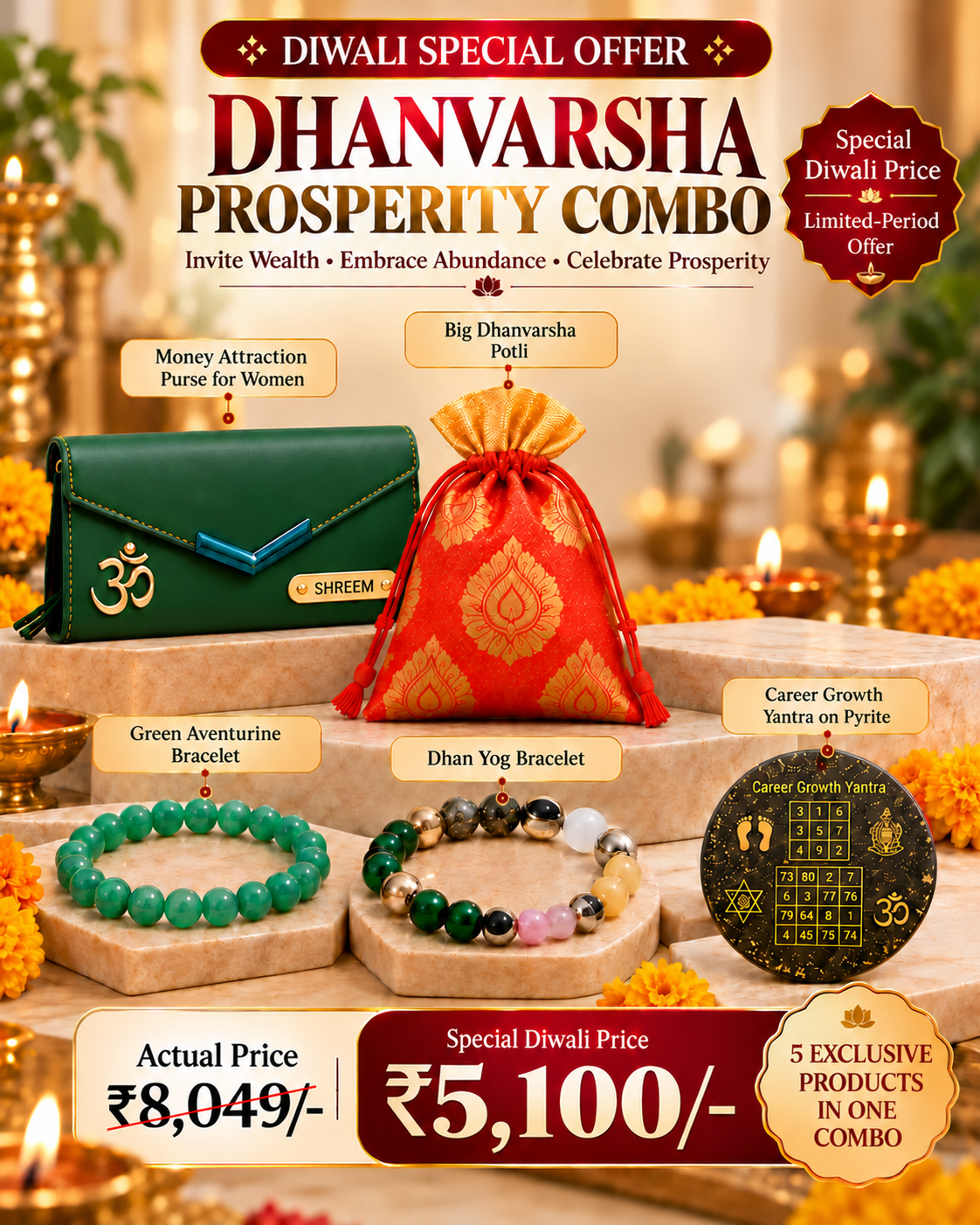 Diwali Special Money Attraction Kit Onaar Gracious