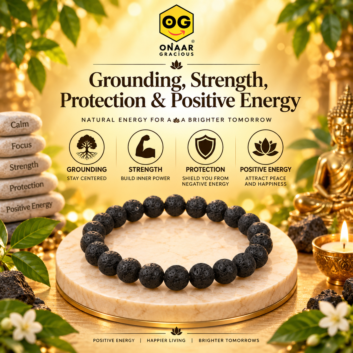 Lava Bracelet Onaar Gracious