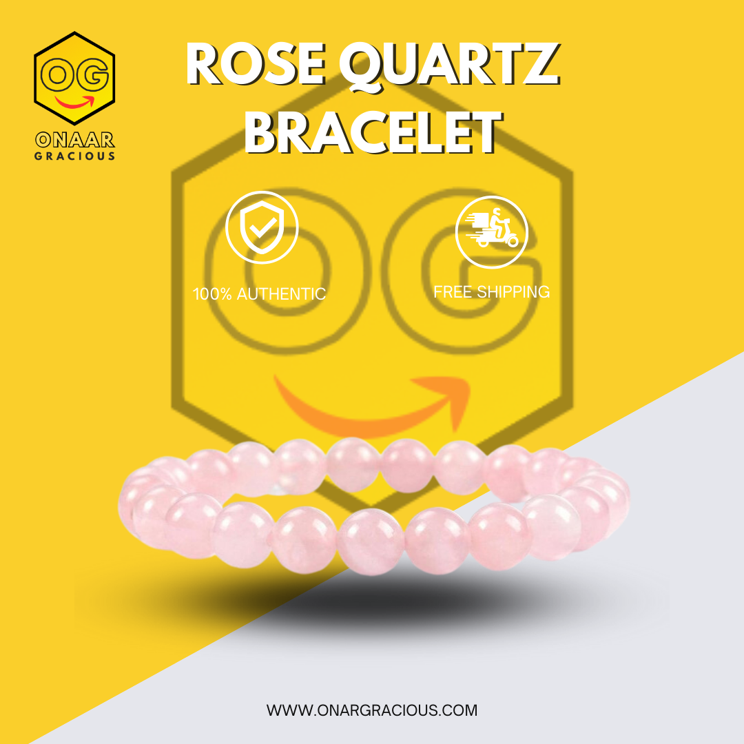 Rose Quartz Bracelet – Onaar Gracious