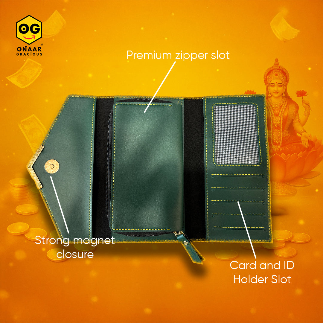 Energized Purse/Wallet For Money Onaar Gracious