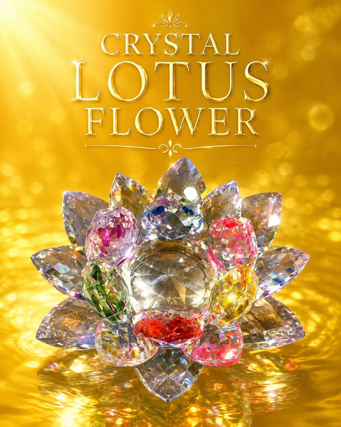Crystal Lotus Flower || Lakshmi Kamal Onaar Gracious
