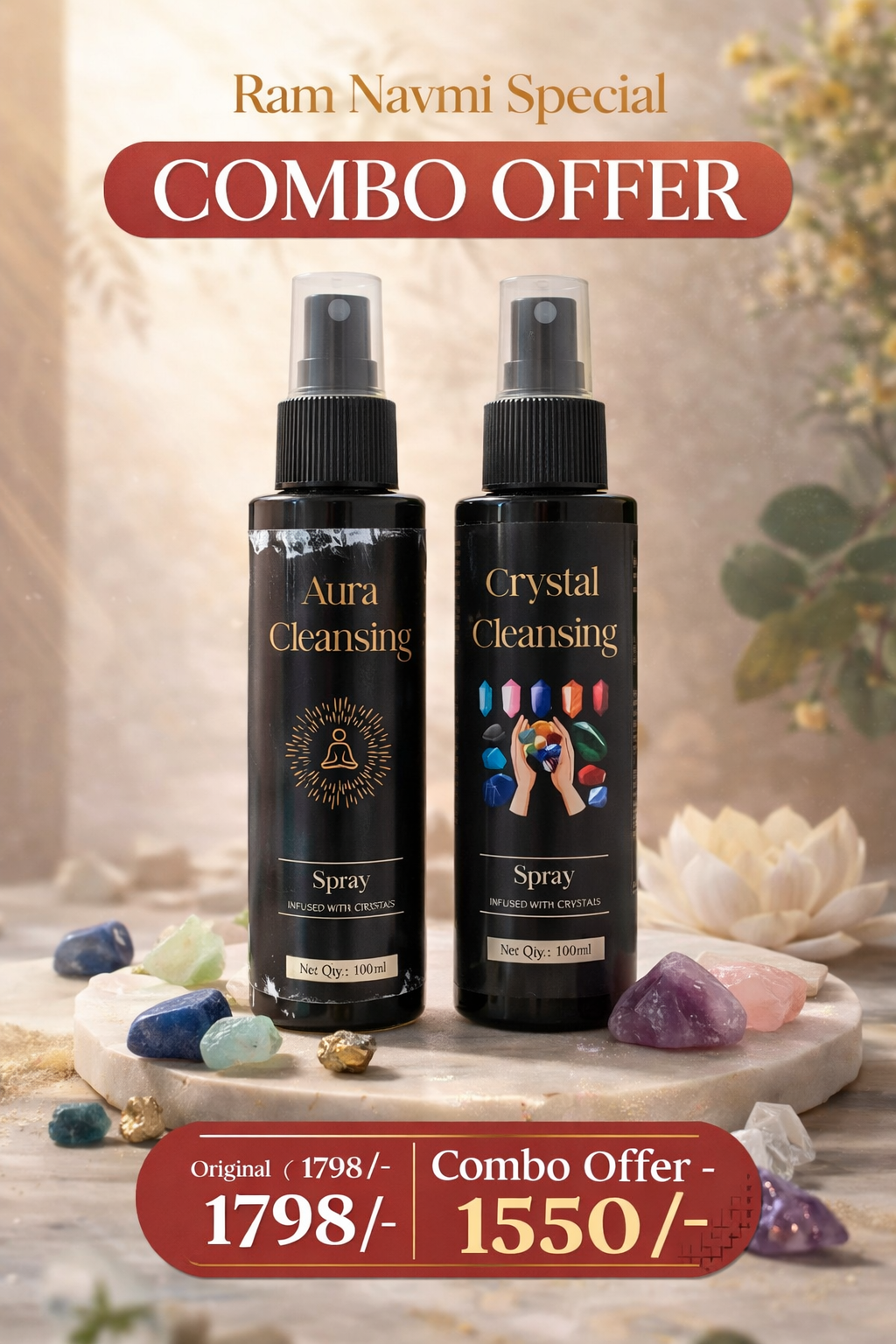 Spray Offer (Aura Cleanser & Crystal Cleanser Onaar Gracious