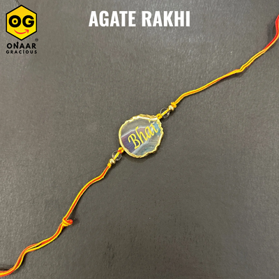Agate Rakhi Onaar Gracious