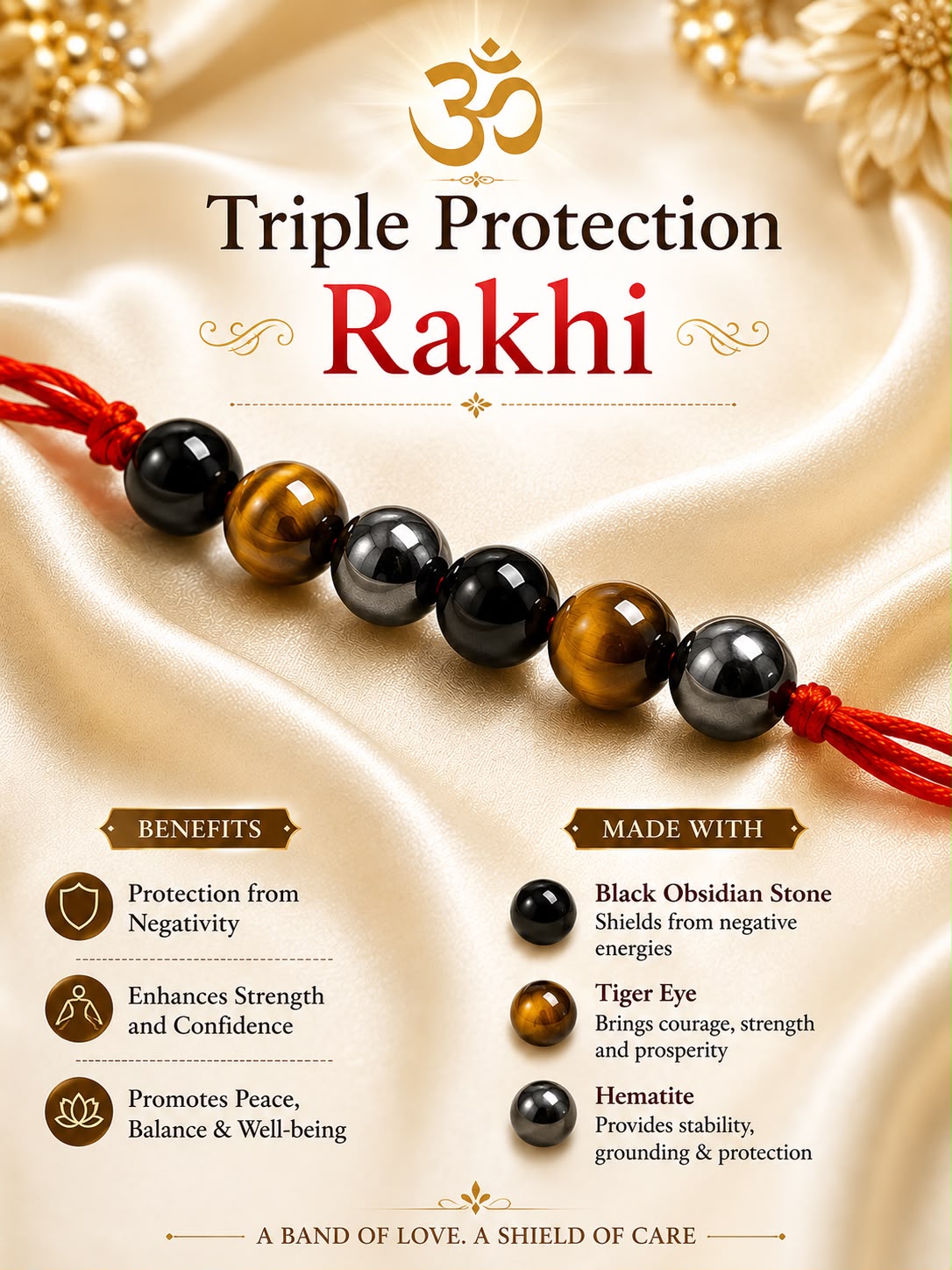 Crystal Rakhi Onaar Gracious