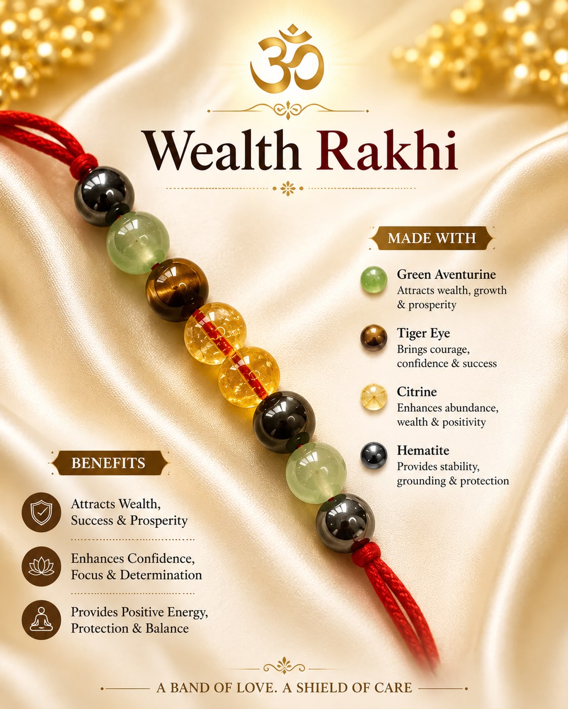 Crystal Rakhi Onaar Gracious