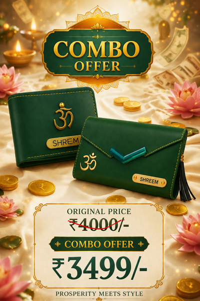 Male & Female wallets(मनी Flow)Combo Offer Onaar Gracious