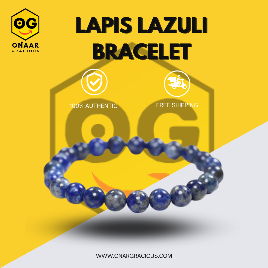 Lapis Lazuli Bracelet Onaar Gracious