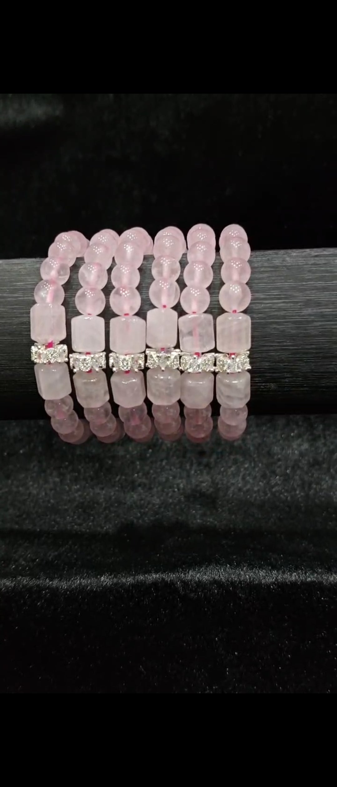 Trending Rose Quartz Bracelet Onaar Gracious