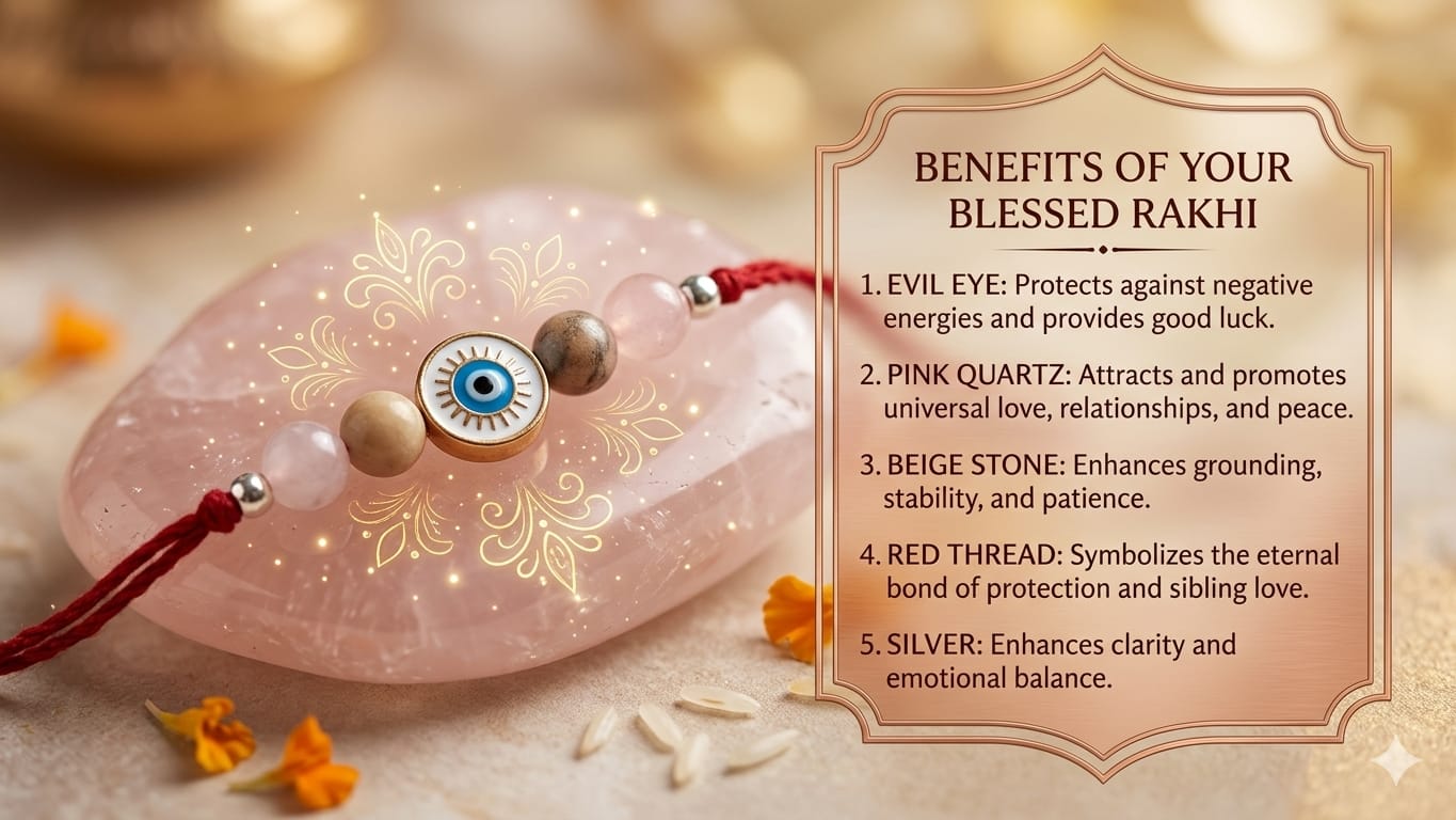 Crystal Rakhi Onaar Gracious