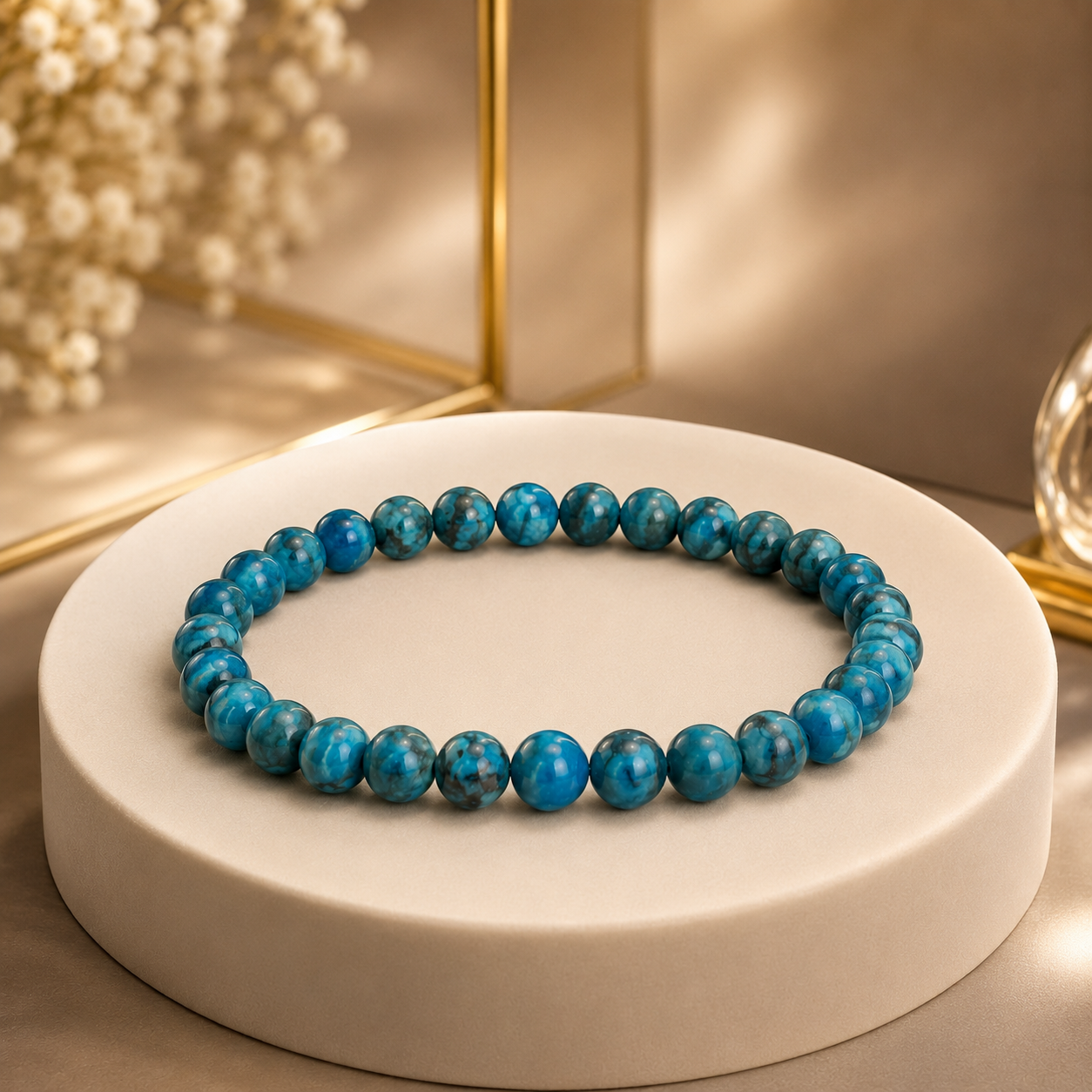 Blue Turquoise Bracelet Onaar Gracious